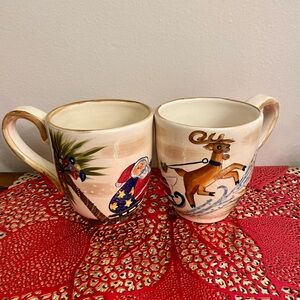 VTG Tabletops Lifestyles Kona Christmas Mugs